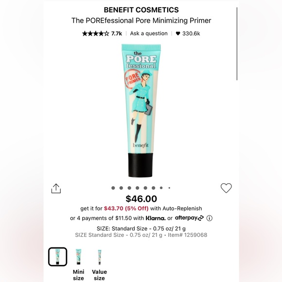 Benefit Cosmetics The PORE-fessional Primer Trio *BNWOT/SEALED* - Picture 6 of 7